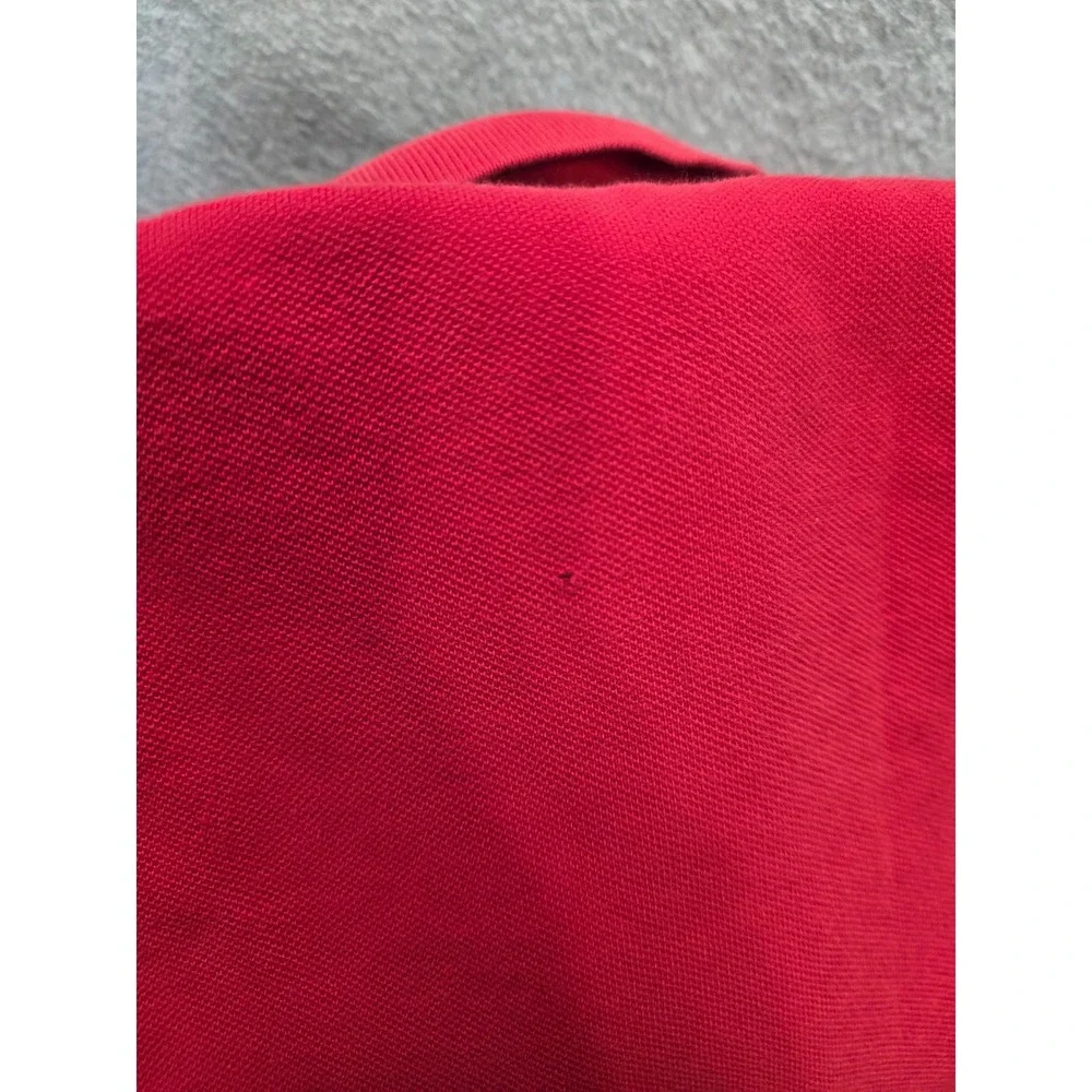 Polo Ralph Lauren Mens Short Sleeve Pique‎ Polo Shirt Red Small Pony Logo S